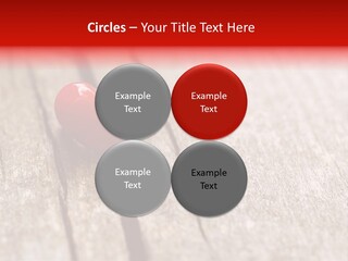 February Decoration Texture PowerPoint Template