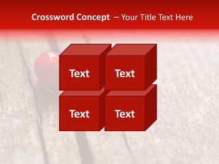 February Decoration Texture PowerPoint Template