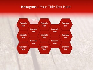 February Decoration Texture PowerPoint Template