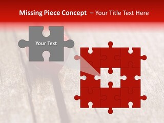 February Decoration Texture PowerPoint Template