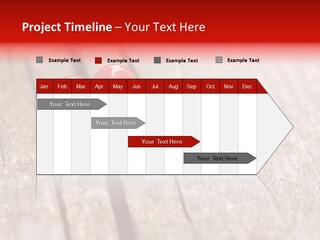 February Decoration Texture PowerPoint Template