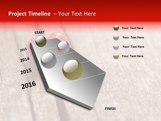 February Decoration Texture PowerPoint Template