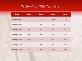 February Decoration Texture PowerPoint Template