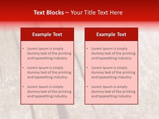 February Decoration Texture PowerPoint Template