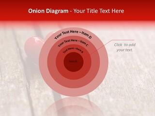 February Decoration Texture PowerPoint Template