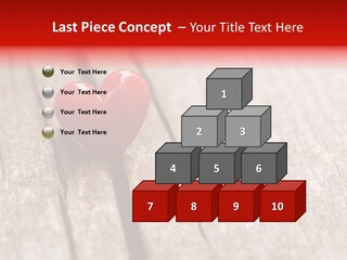 February Decoration Texture PowerPoint Template