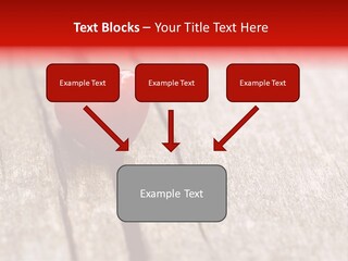 February Decoration Texture PowerPoint Template