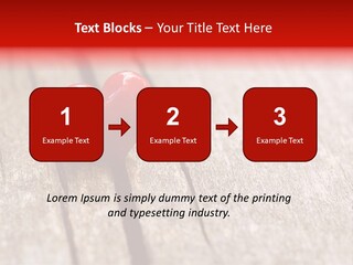 February Decoration Texture PowerPoint Template