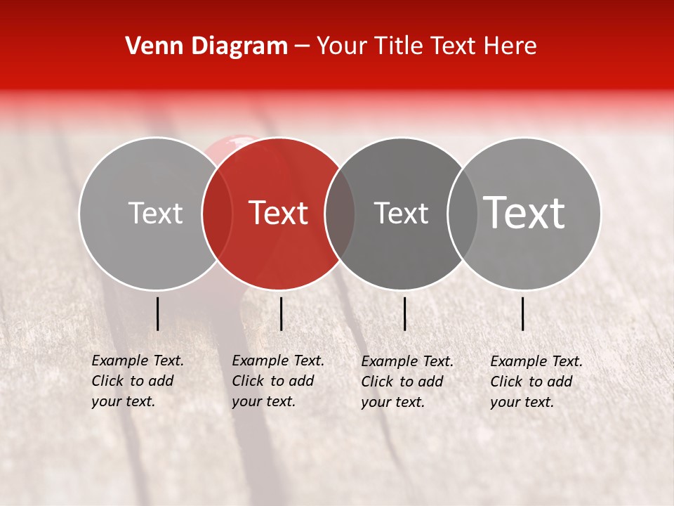 February Decoration Texture PowerPoint Template
