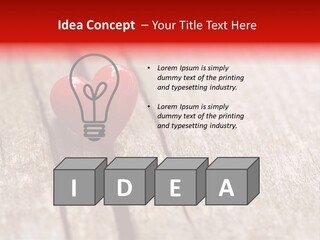 February Decoration Texture PowerPoint Template