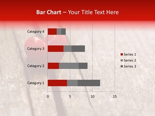 February Decoration Texture PowerPoint Template