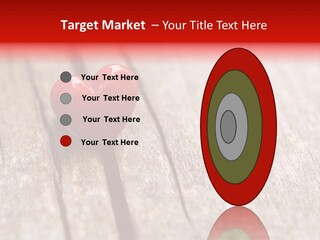 February Decoration Texture PowerPoint Template