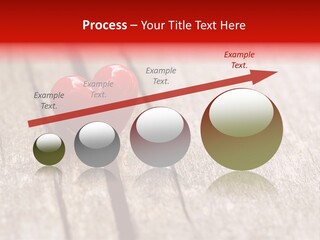 February Decoration Texture PowerPoint Template