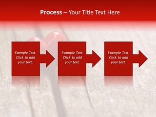 February Decoration Texture PowerPoint Template