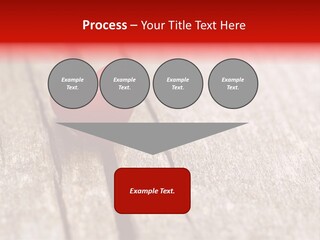 February Decoration Texture PowerPoint Template