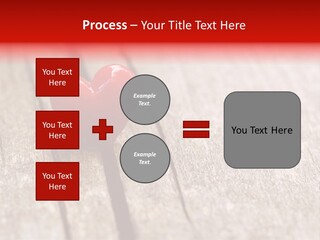 February Decoration Texture PowerPoint Template