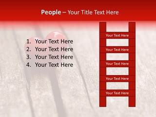 February Decoration Texture PowerPoint Template