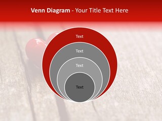February Decoration Texture PowerPoint Template