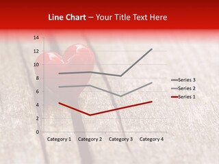 February Decoration Texture PowerPoint Template