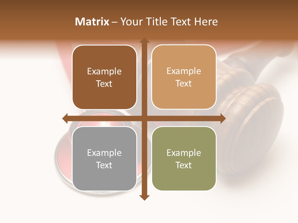 Protection Criminal Red PowerPoint Template