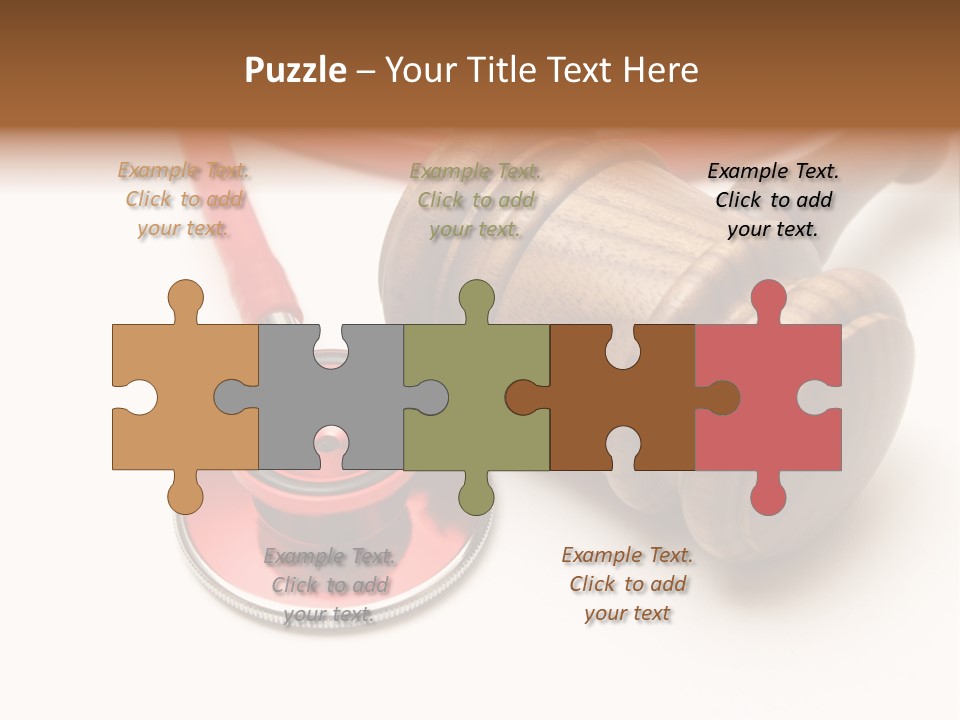 Protection Criminal Red PowerPoint Template