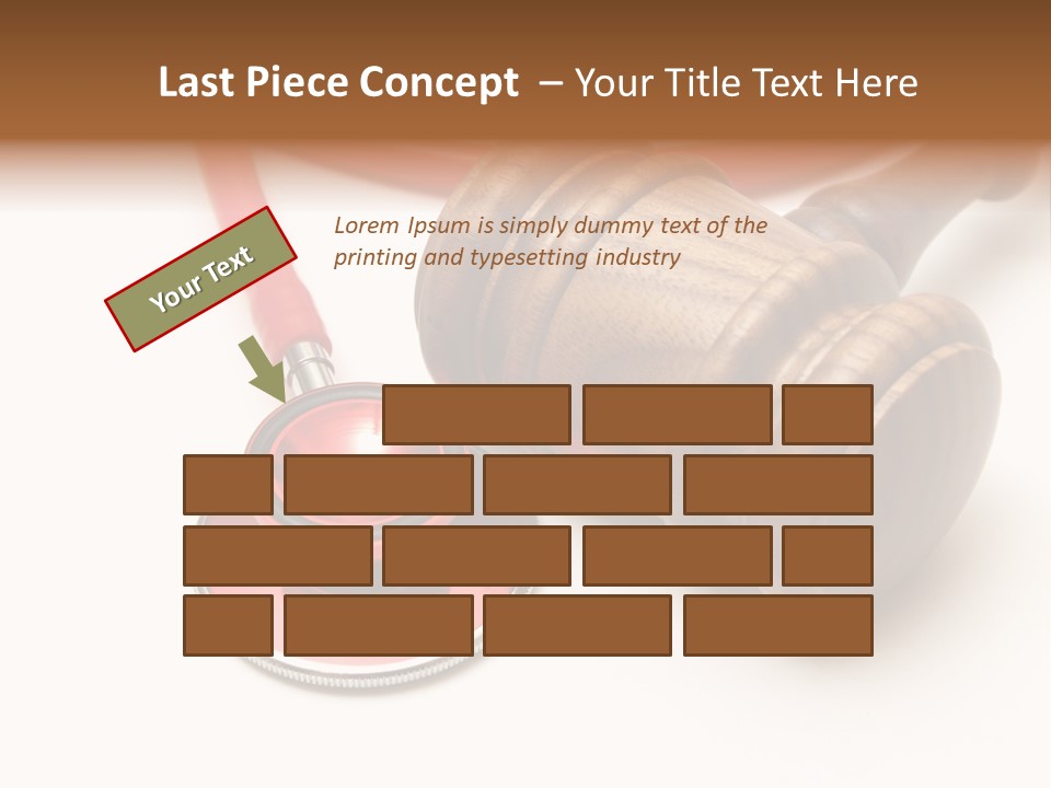 Protection Criminal Red PowerPoint Template