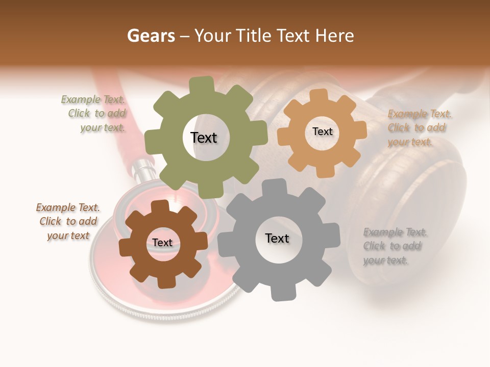 Protection Criminal Red PowerPoint Template