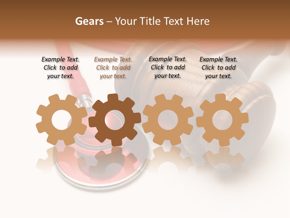 Protection Criminal Red PowerPoint Template