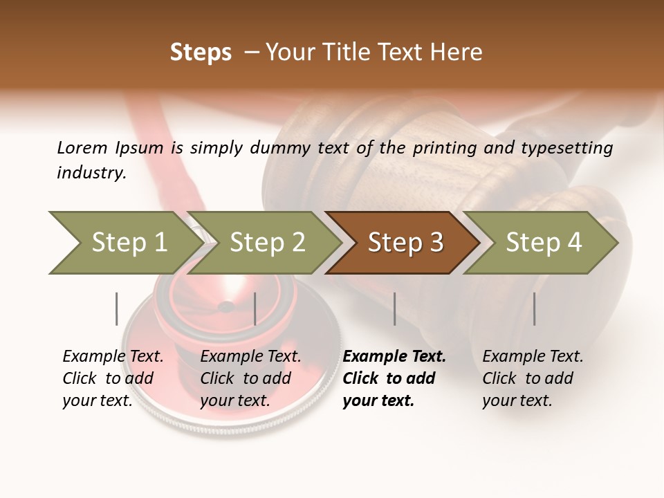 Protection Criminal Red PowerPoint Template