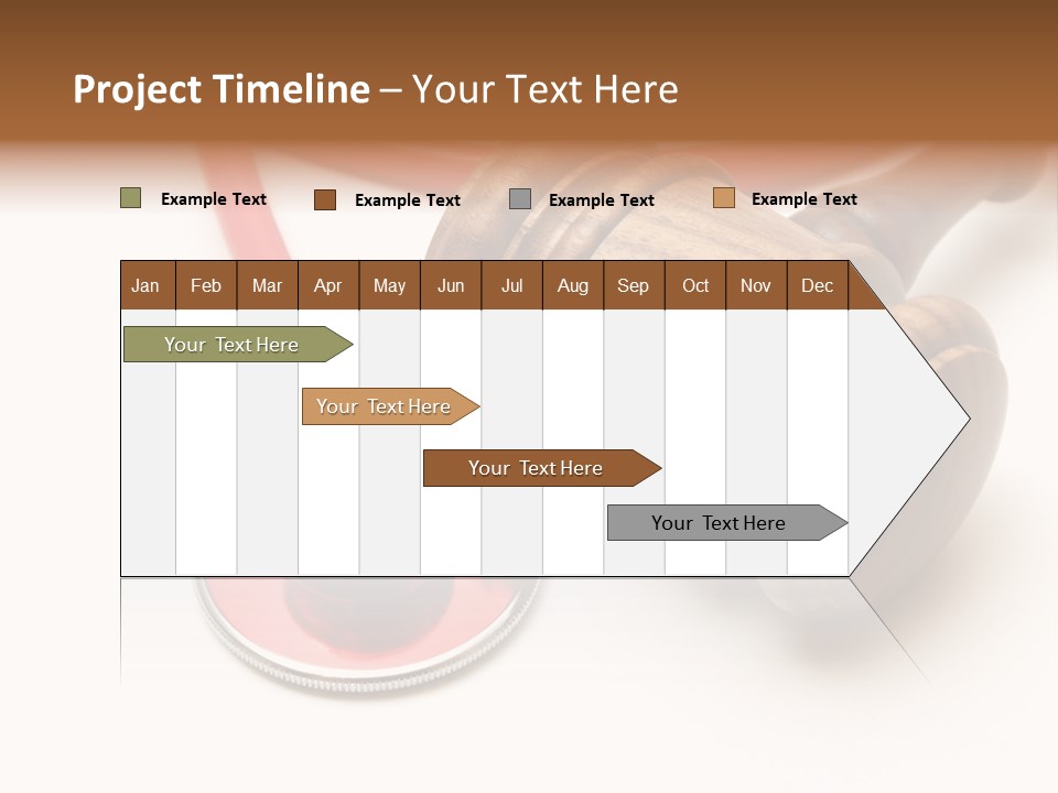 Protection Criminal Red PowerPoint Template