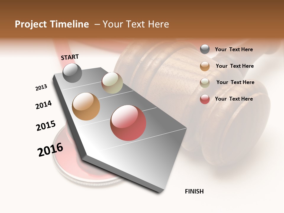 Protection Criminal Red PowerPoint Template