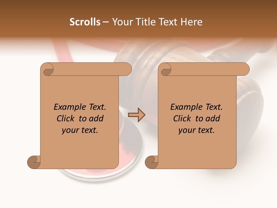 Protection Criminal Red PowerPoint Template