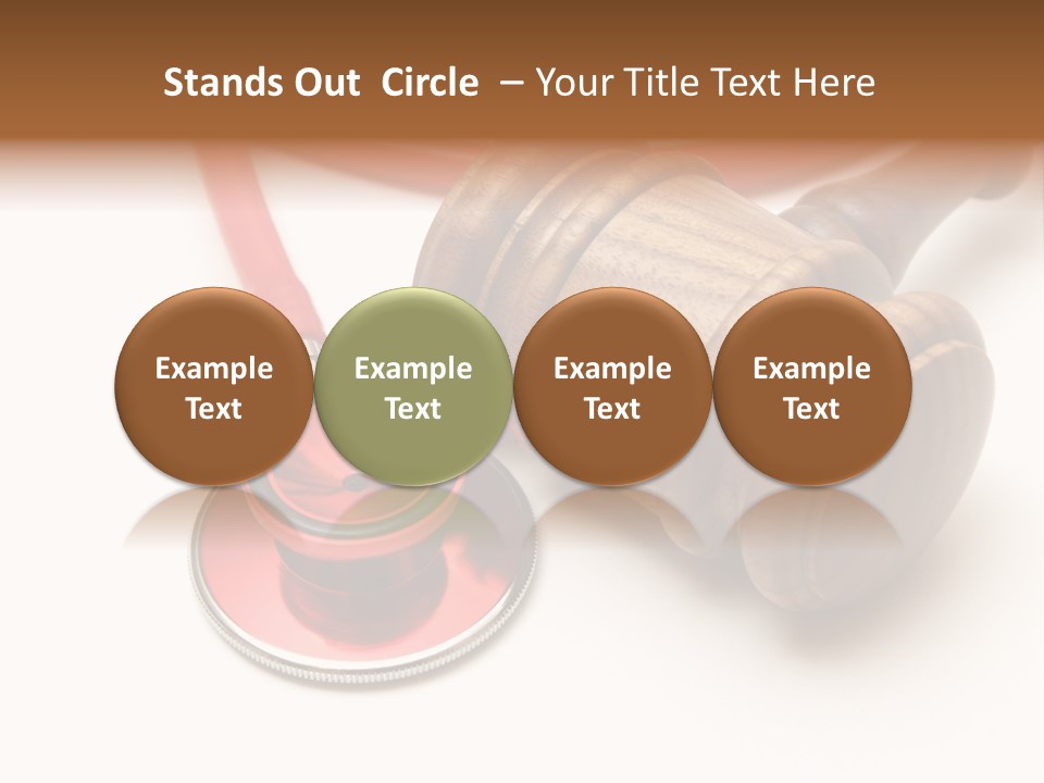 Protection Criminal Red PowerPoint Template