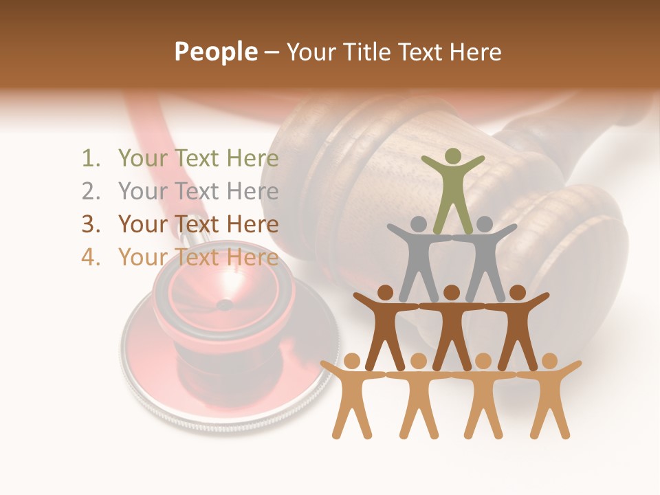 Protection Criminal Red PowerPoint Template