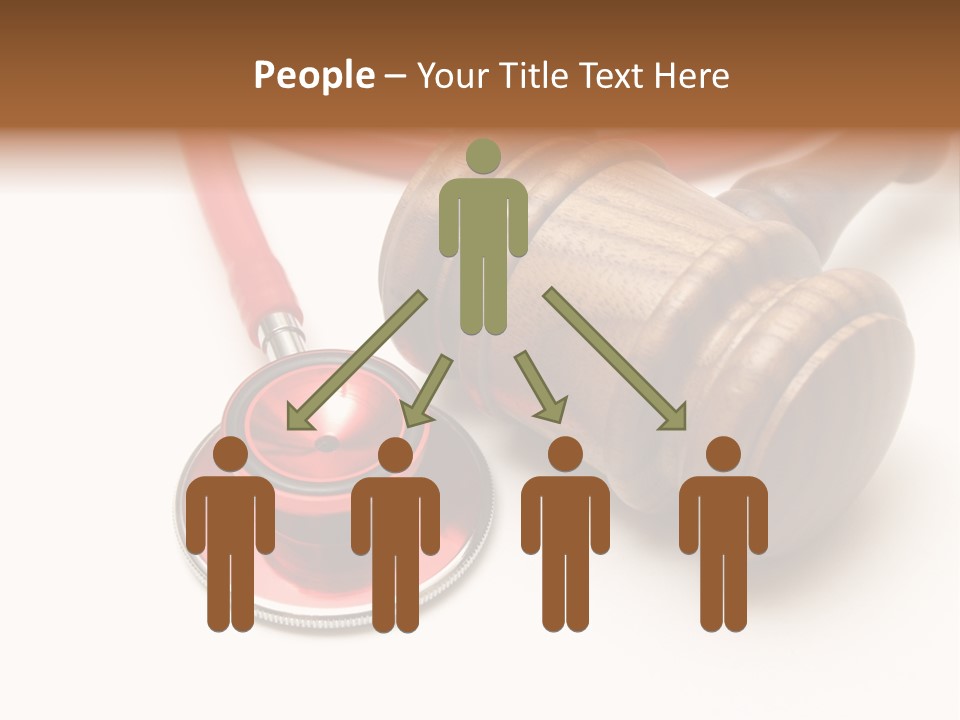 Protection Criminal Red PowerPoint Template