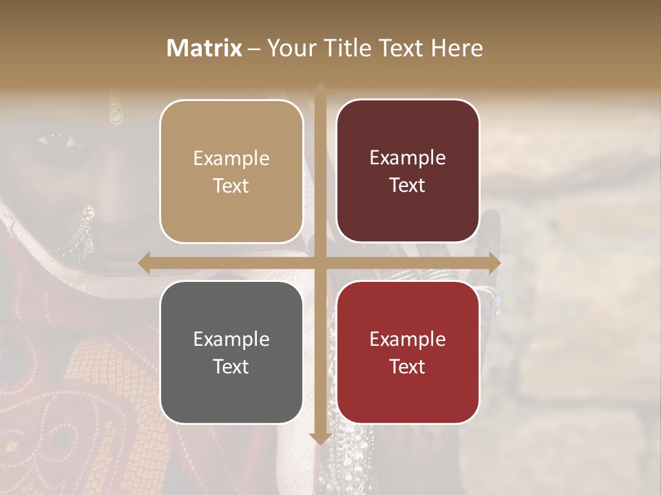 Jewelry Rural Fashion PowerPoint Template