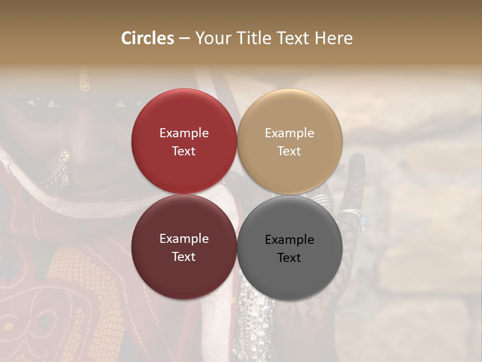 Jewelry Rural Fashion PowerPoint Template