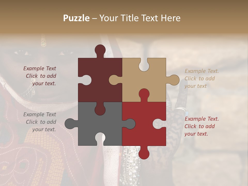 Jewelry Rural Fashion PowerPoint Template