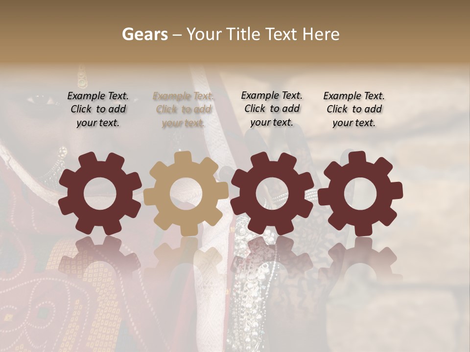 Jewelry Rural Fashion PowerPoint Template
