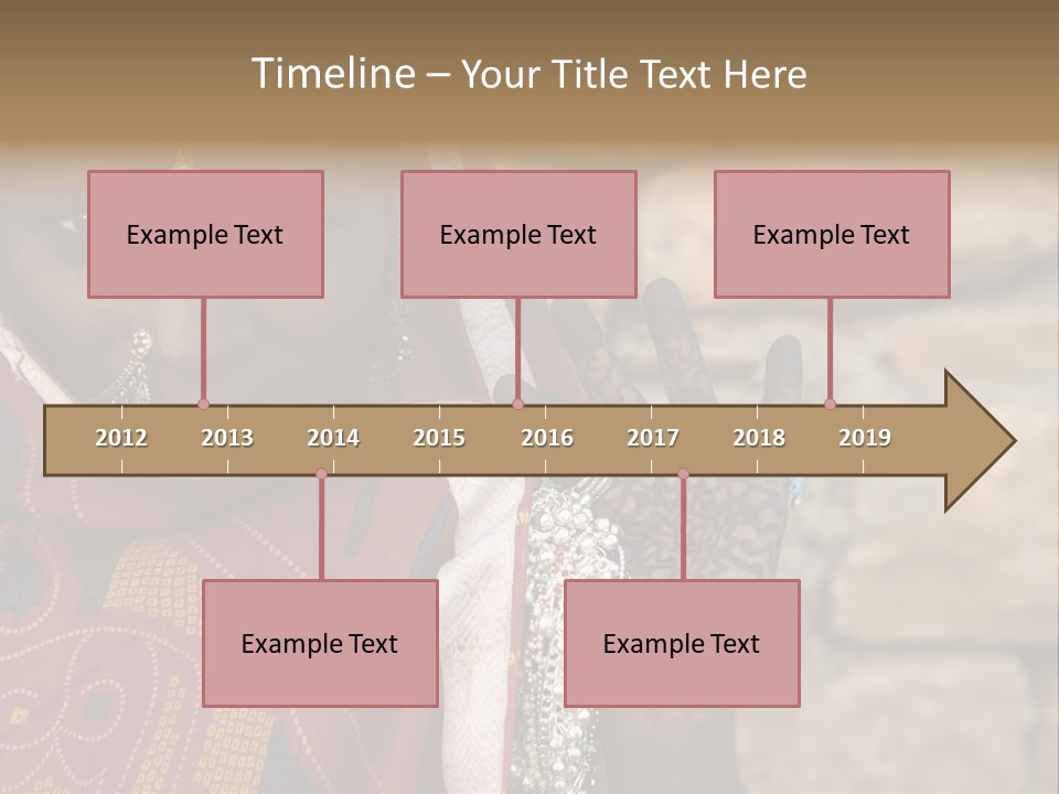 Jewelry Rural Fashion PowerPoint Template