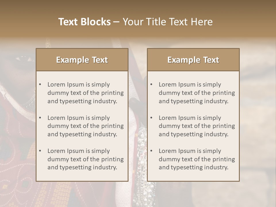 Jewelry Rural Fashion PowerPoint Template