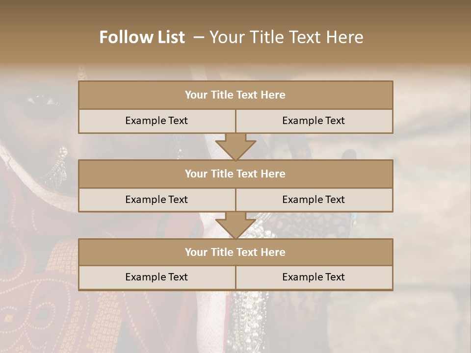 Jewelry Rural Fashion PowerPoint Template