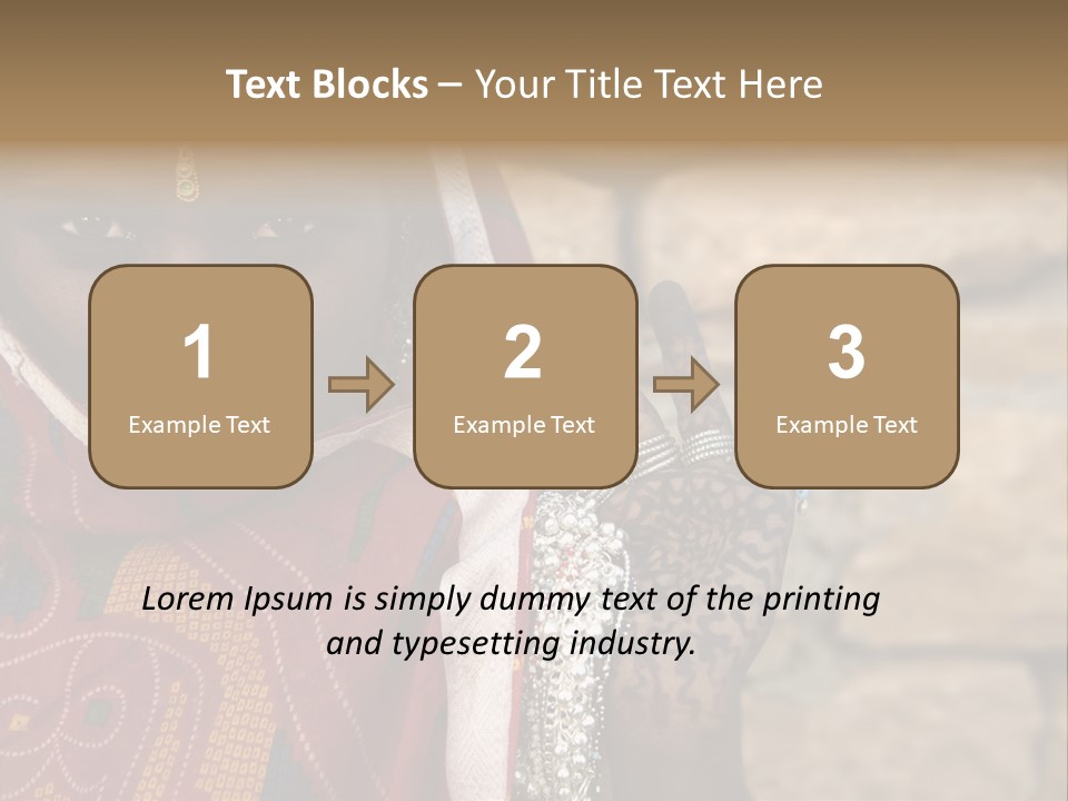 Jewelry Rural Fashion PowerPoint Template