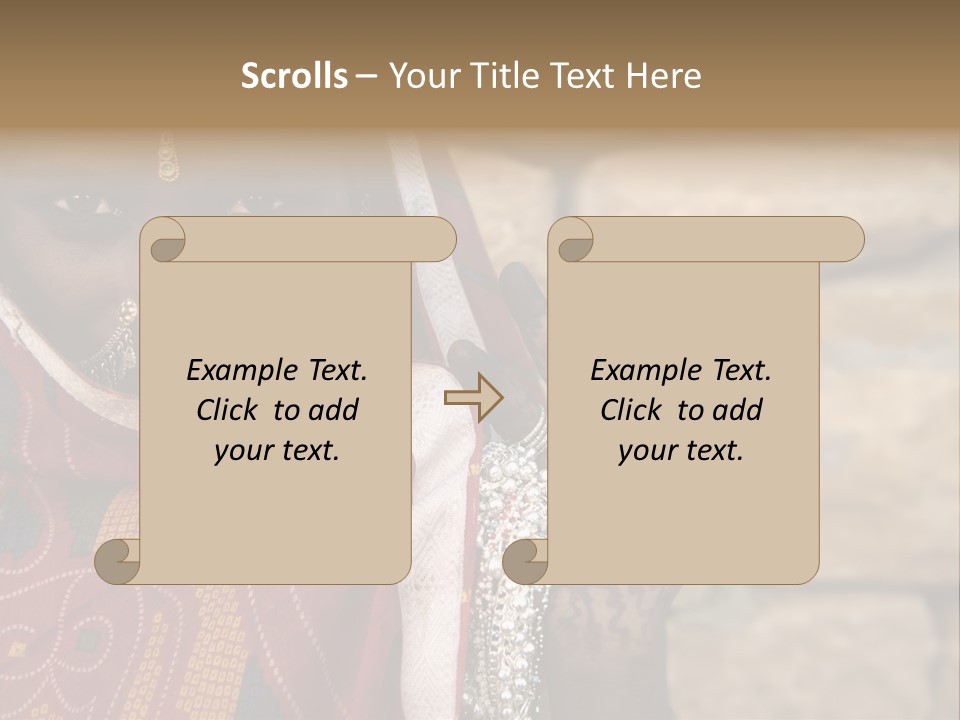Jewelry Rural Fashion PowerPoint Template