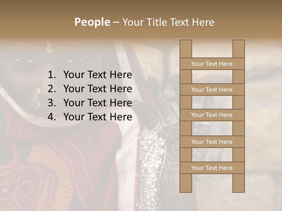 Jewelry Rural Fashion PowerPoint Template