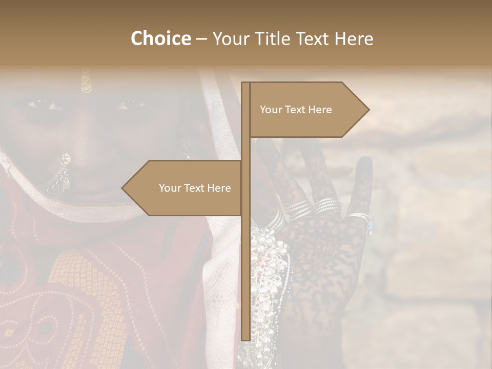 Jewelry Rural Fashion PowerPoint Template