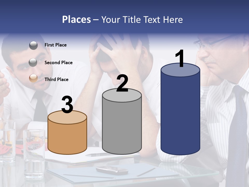 Expression Concept White PowerPoint Template