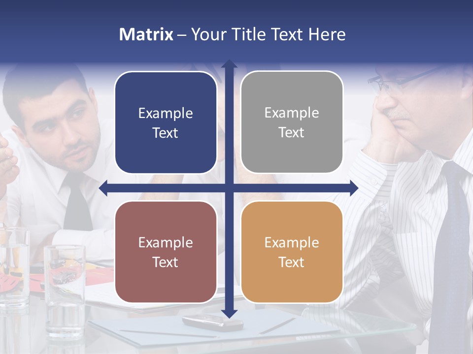 Expression Concept White PowerPoint Template