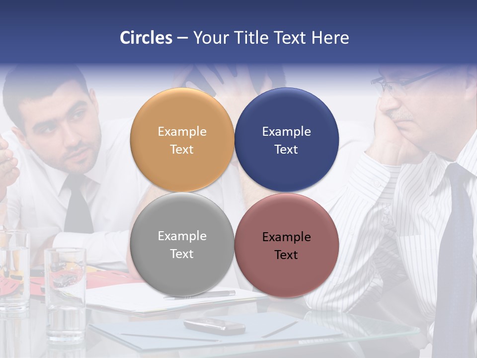 Expression Concept White PowerPoint Template