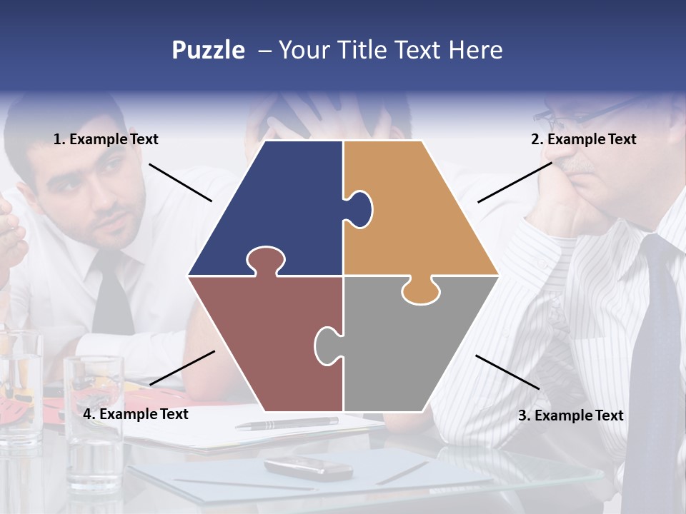 Expression Concept White PowerPoint Template